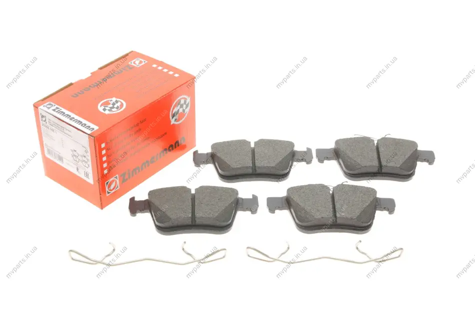 Колодки гальмівні (задні) VW Golf/Touran 1.0-2.0 TDI 12- (Ate) 25008.165.1 ZIMMERMANN 25008-165-1 (фото 1)