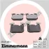 Колодки гальмівні (передні) BMW 1 (F20/F21)/ 3 (F30/F31/F34)/ i8 (I12) 11- (Brembo) 25028.180.1 ZIMMERMANN 25028-180-1 (фото 1)