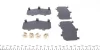 Колодки гальмівні (передні) Mazda 6 12- (Akebono) 25725.155.1 ZIMMERMANN 25725-155-1 (фото 4)