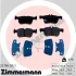 Колодки гальмівні (задні) Ford Mondeo/Galaxy/S-Max 14- (Teves) 25798.155.1 ZIMMERMANN 25798-155-1 (фото 1)