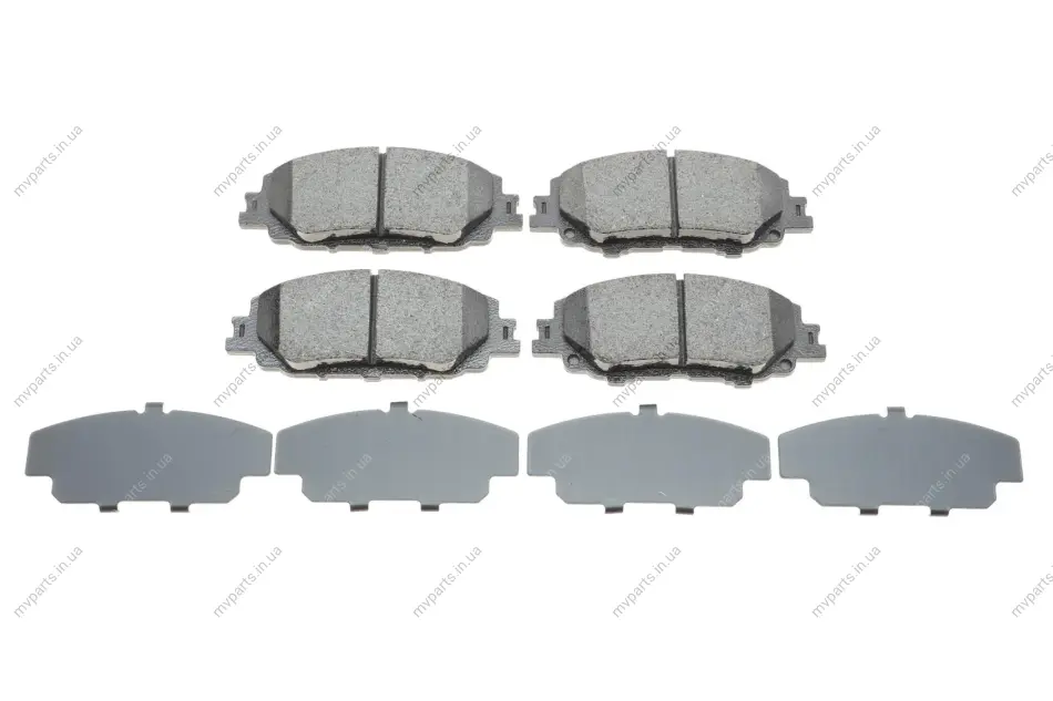 Колодки гальмівні (передні) Toyota Corolla/Yaris 18- (Advics) 26217.165.2 ZIMMERMANN 26217-165-2 (фото 1)