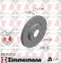 Диск гальмівний (передній) Hyundai Elantra/I30 II 11-/Kia Cee\'D/ Cerato III 13- (280x23) 285.3527.52 ZIMMERMANN 285-3527-52 (фото 1)