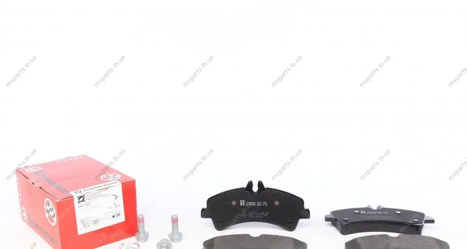 Колодки гальмівні (задні) MB Sprinter 509-519 CDI/VW Crafter 50 06- (спарка) (Bosch) 29217.205.1 ZIMMERMANN 29217-205-1 (фото 1)