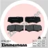 Колодки гальмівні (передні) MB 207-410D/LT 40-55 I 78-96 29784.180.1 ZIMMERMANN 29784-180-1 (фото 2)