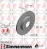 Диск гальмівний (задній) Mazda 3 13- (265x9) (з покриттям) (повний) 370.3055.20 ZIMMERMANN 370-3055-20 (фото 1)