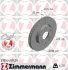 Диск гальмівний (передній) Mazda 3 1.5/1.8 18- (280x25) 370.4409.20 ZIMMERMANN 370-4409-20 (фото 1)