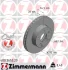 Диск гальмівний (передній) MB E-class (W211/W212/S211/S212) 02-09 (295x28) (з покриттям) (вентил.) 400.3653.20 ZIMMERMANN 400-3653-20 (фото 1)