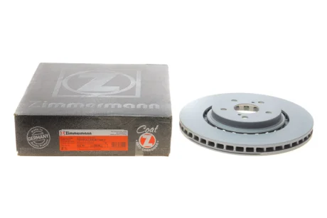 Диск гальмівний (передній) Toyota Rav 4 12-/Lexus RX/NX 08- (328x28) 590.2834.20 ZIMMERMANN 590-2834-20
